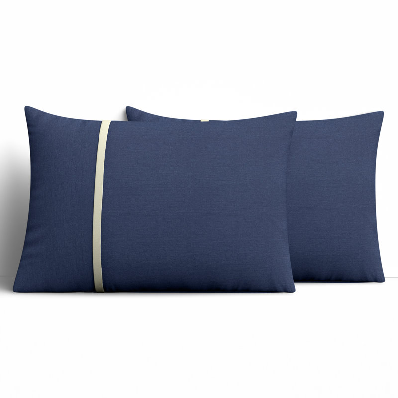 Joss & Main Idina Striped Sunbrella® Indoor/Outdoor Throw Pillow